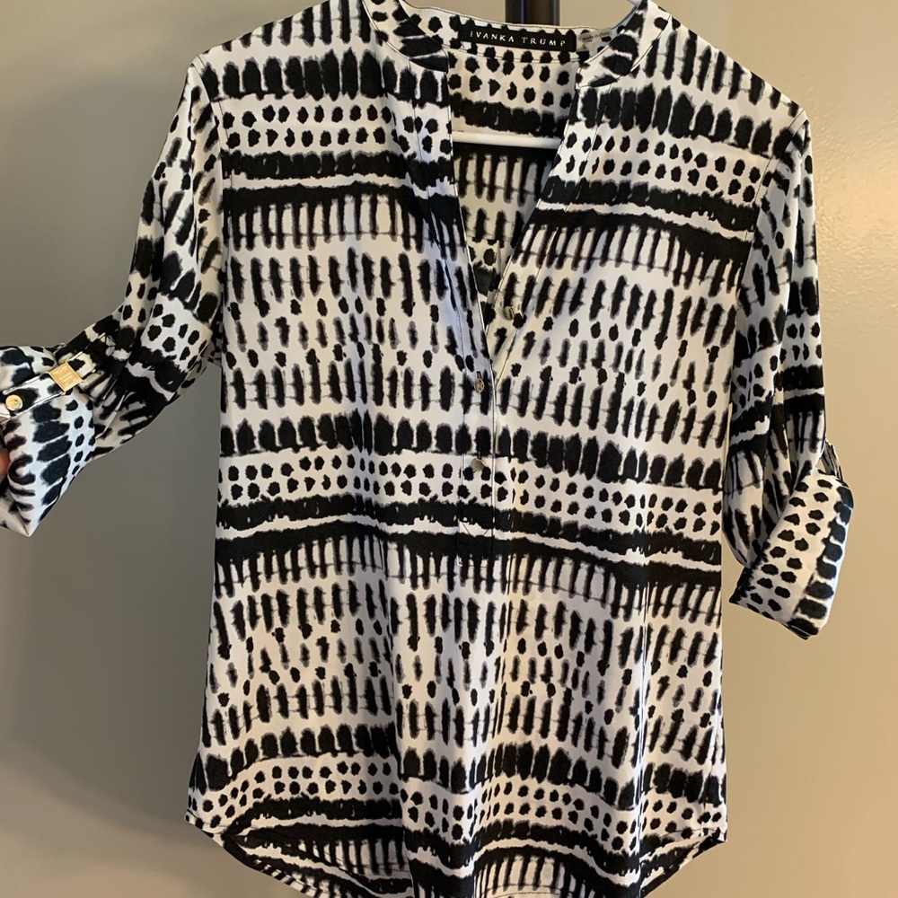 Geometric blouse